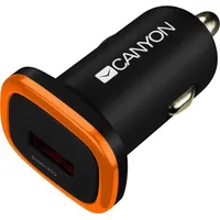 Зарядний пристрій USB Canyon (1USB, 1A) Black