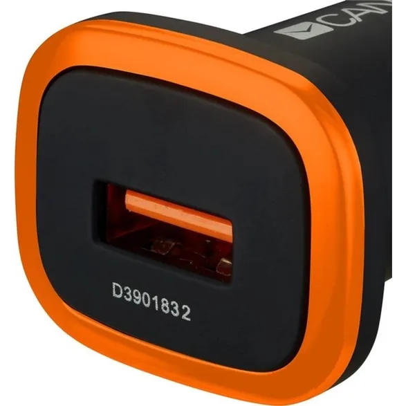 Зарядний пристрій USB Canyon (1USB, 1A) Black 3