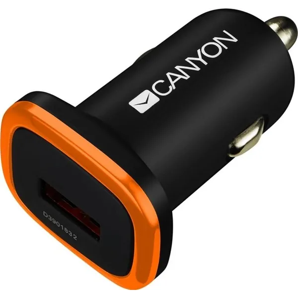 Зарядний пристрій USB Canyon (1USB, 1A) Black