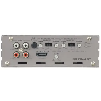 4-канальний підсилювач Gladen Audio RC 70c4 BT 3