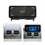 Штатная магнитола для Mercedes-Benz C-Class W204 NTG 4.0 2006-2011 AMS 4+64Gb 12.3" 2