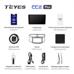 Штатная магнитола Teyes CC2 PLUS 3+32 Gb Toyota Avalon 3 (0 Din) 2005-2010 3