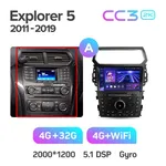 Штатна магнітола Teyes CC3 2k 3+32 Gb Ford Explorer 5 2011-2019 (A) 10" 8