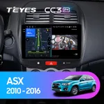 Штатна магнітола Teyes CC3 2k 3+32 Gb Mitsubishi ASX 1 2010-2016 (A) 10"