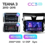 Штатная магнитола Teyes CC3 2k 3+32 Gb Nissan Teana J33 2013-2015 (A) 2
