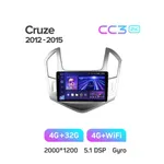 Штатная магнитола Teyes CC3 2k 4+32 Gb Chevrolet Cruze J300 J308 2012-2015 6