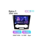 Штатная магнитола Teyes CC3 2k 4+32 Gb Chevrolet Epica 1 2006-2012 3