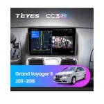 Штатна магнітола Teyes CC3 2k 4+32 Gb Chrysler Grand Voyager 5 2011-2015