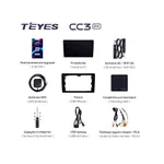 Штатна магнітола Teyes CC3 2k 4+32 Gb Citroen C5 2 2008-2017 7