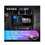Штатна магнітола Teyes CC3 2k 4+32 Gb Dodge Caravan 4, Chrysler Voyager RG RS, Town&Country RS 2000-2007 (B) 10"
