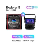 Штатная магнитола Teyes CC3 2k 4+32 Gb Ford Explorer 5 2011-2019 (A) 6