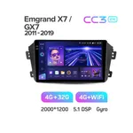 Штатна магнітола Teyes CC3 2k 4+32 Gb Geely Emgrand X7 1 GX7 EX7 2011-2019 5