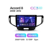 Штатна магнітола Teyes CC3 2k 4+32 Gb Honda Accord 8 2008-2012 3