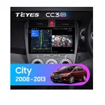 Штатна магнітола Teyes CC3 2k 4+32 Gb Honda City 2008-2013 10"