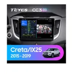 Штатна магнітола Teyes CC3 2k 4+32 Gb Hyundai Creta IX25 2015-2019 10"