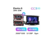 Штатная магнитола Teyes CC3 2k 4+32 Gb Hyundai Elantra 6 2015-2018 (B) 7