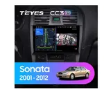Штатна магнітола Teyes CC3 2k 4+32 Gb Hyundai Sonata EF 2001-2012