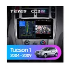 Штатна магнітола Teyes CC3 2k 4+32 Gb Hyundai Tucson 1 2004-2009 10"