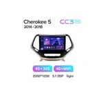 Штатна магнітола Teyes CC3 2k 4+32 Gb Jeep Cherokee 5 KL 2014-2018 10" 2