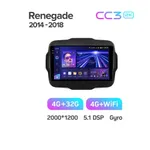 Штатная магнитола Teyes CC3 2k 4+32 Gb Jeep Renegade 2014-2018 5