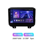 Штатная магнитола Teyes CC3 2k 4+32 Gb Jeep Wrangler 4 JL 2018-2019 6
