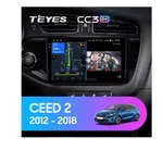 Штатна магнітола Teyes CC3 2k 4+32 Gb Kia Ceed 2 JD 2012-2018