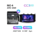 Штатна магнітола Teyes CC3 2k 4+32 Gb Kia RIO 4 (K2) 2016-2019 (A) 6