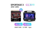 Штатна магнітола Teyes CC3 2k 4+32 Gb Kia Sportage 3 SL 2010-2016 (B) 5