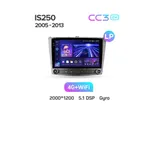 Штатна магнітола Teyes CC3 2k 4+32 Gb Lexus IS250 XE20 2005-2013 10" 2