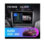 Штатна магнітола Teyes CC3 2k 4+32 Gb Lexus IS250 XE20 2005-2013 10"