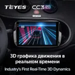 Штатна магнітола Teyes CC3 2k 4+32 Gb Mercedes-Benz Smart Fortwo 3 C453 A453 W453 2014-2020 5