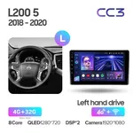 Штатнаяя магнитола Teyes CC3 2k 4+32 Gb Mitsubishi L200 5 2018-2020 (F1) 5