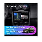 Штатна магнітола Teyes CC3 2k 4+32 Gb Renault Duster 2015-2020