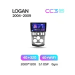 Штатна магнітола Teyes CC3 2k 4+32 Gb Renault Logan 1 2004-2009 6