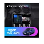 Штатна магнітола Teyes CC3 2k 4+32 Gb Renault Logan 1 2004-2009