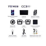 Штатна магнітола Teyes CC3 2k 4+32 Gb Renault Logan 2 2012-2022, Sandero 2 2013-2022 (F2) (A) 5