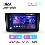 Штатная магнитола Teyes CC3 2k 4+32 Gb Seat Ibiza 2017-2020 2