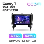 Штатна магнітола Teyes CC3 2k 4+32 Gb Toyota Camry 7 XV 50 55 (US EDITION) 2014-2017 10" 2