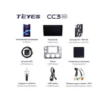 Штатная магнитола Teyes CC3 2k 4+32 Gb Toyota FJ Cruiser J15 2006-2020 (A) 2