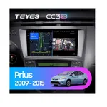 Штатная магнитола Teyes CC3 2k 4+32 Gb Toyota Prius XW30 2009-2015