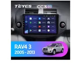 Штатная магнитола Teyes CC3 2k 4+32 Gb Toyota RAV4 3 XA30 2005-2013