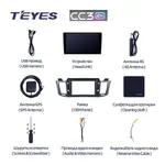 Штатна магнітола Teyes CC3 2k 4+32 Gb Toyota RAV4 4 XA40 5 XA50 2012-2018 (B) 10" 3