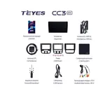 Штатная магнитола Teyes CC3 2k 4+32 Gb Volkswagen Jetta 5, Golf 5 2005-2010 (C) 2