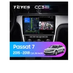 Штатная магнитола Teyes CC3 2k 4+32 Gb Volkswagen Passat 7 B7 NMS 2015-2018 (F2)