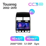 Штатна магнітола Teyes CC3 2k 4+32 Gb Volkswagen Touareg GP 2002-2010 (A) 2