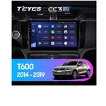 Штатна магнітола Teyes CC3 2k 4+32 Gb Zotye T600 2014-2019 10"