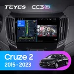 Штатна магнітола Teyes CC3 2k 4+64 Gb Chevrolet Cruze 2 2015-2020