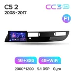 Штатна магнітола Teyes CC3 2k 4+64 Gb Citroen C5 2 2008-2017 2