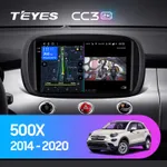 Штатна магнітола Teyes CC3 2k 4+64 Gb Fiat 500X 2014-2020