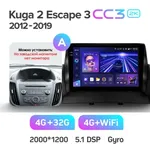 Штатная магнитола Teyes CC3 2k 4+64 Gb Ford Kuga 2/Escape 3 2012-2019 (A) 2